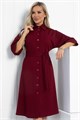 Платье Кэсси (бордовое) П12870-4М П12870-4М - фото 446602