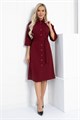 Платье Кэсси (бордовое) П12870-4М П12870-4М - фото 446608