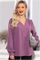 Блуза Марго (лиловая) Б14633-43М Б14633-43М - фото 446620