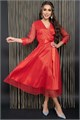 Платье праздничное Северное сияние (красное) П14398-5М П14398-5М - фото 446670