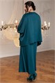 Костюм с юбкой Альсия (изумрудный) К14392-5М К14392-5М