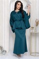 Костюм с юбкой Альсия (изумрудный) К14392-5М К14392-5М