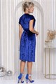 Платье Тайна жемчужины (синее) П12194-35 П12194-35 - фото 447057