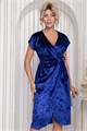 Платье Тайна жемчужины (синее) П12194-35 П12194-35 - фото 447060