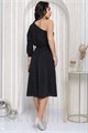 Платье Орхидея (черное) П12094 П12094