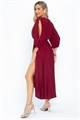Платье Танго вдвоем (бордовое) П11824 П11824 - фото 447241