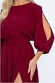 Платье Танго вдвоем (бордовое) П11824 П11824 - фото 447252