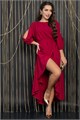 Платье Танго вдвоем (бордовое) П11824 П11824 - фото 447254