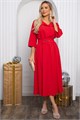 Платье с поясом Доминанта НЬЮ (алое) П14614-16М П14614-16М