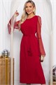 Платье вечернее Милания (красное) П14455-39М П14455-39М