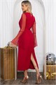 Платье вечернее Милания (красное) П14455-39М П14455-39М