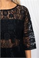 Платье-туника кружевное Ортея (черное) П14594-10М П14594-10М