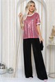Блуза Самира (розовая) Б12115 Б12115