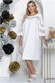 Платье Роскошный выход (белый) П11702 П11702 - фото 447772