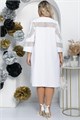 Платье Роскошный выход (белый) П11702 П11702 - фото 447773