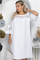 Платье Роскошный выход (белый) П11702 П11702 - фото 447775