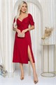 Платье Мистери (красное) П12239-21 П12239-21 - фото 447801