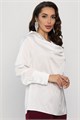 Блуза Шелковая сказка (белая) Б14380-33М Б14380-33М
