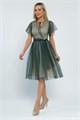 Платье У твоих ног (зеленое) П13340-39М П13340-39М - фото 447911