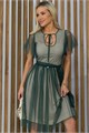 Платье У твоих ног (зеленое) П13340-39М П13340-39М - фото 447916