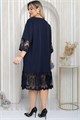 Платье Камея (синее) П12248-3 П12248-3 - фото 447988