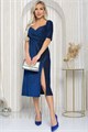Платье Мистери (синее) П12240-21 П12240-21 - фото 448003