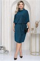 Платье Антония (морская волна) П11988 П11988 - фото 448055