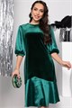 Платье Джоли (изумруд) П11628 П11628 - фото 448069