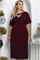 Платье Сказка (бордовое) П11678 П11678 - фото 448090