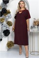 Платье Сказка (бордовое) П11678 П11678 - фото 448091
