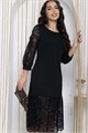 Платье Властилина (черное) П12089 П12089 - фото 448120