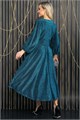 Платье Вечернее настроение (сапфир) П11745 П11745 - фото 448149