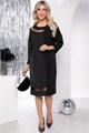 Платье "Сенсация" (блэк) П7883 П7883 - фото 448275