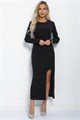 Платье Шери (черное) П11579 П11579 - фото 448312