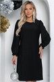 Платье Амелия (черное) П11589 П11589 - фото 448389