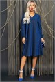 Платье Мари (синее) П11707 П11707 - фото 448464