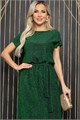 Платье Мэри (зеленое) П12038 П12038 - фото 448623