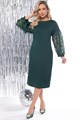 Платье "Королева вечера" (грин) П8031 П8031 - фото 448624