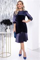 Платье "Джоли" (блю) П7739 П7739 - фото 448698