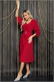 Платье Аглая (красное) П12041 П12041 - фото 448743