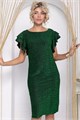 Платье Элиза (изумруд) П12187-36 П12187-36 - фото 448764
