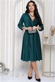 Платье Калимба (изумруд) П12122 П12122 - фото 448775