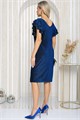Платье Элиза (синий металик) П12186-36 П12186-36 - фото 448844