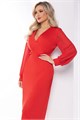 Платье Мелисента (красное) П11772 П11772 - фото 448915