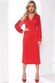 Платье Мелисента (красное) П11772 П11772 - фото 448920