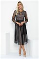 Платье Алиса (черное) П11894 П11894 - фото 448964