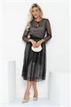 Платье Алиса (черное) П11894 П11894 - фото 448966