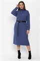 Платье с поясом Харизма (синее) П14351-5М П14351-5М
