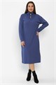 Платье с поясом Харизма (синее) П14351-5М П14351-5М