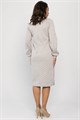 Платье Изящный образ (бежевое) П13750-19М П13750-19М